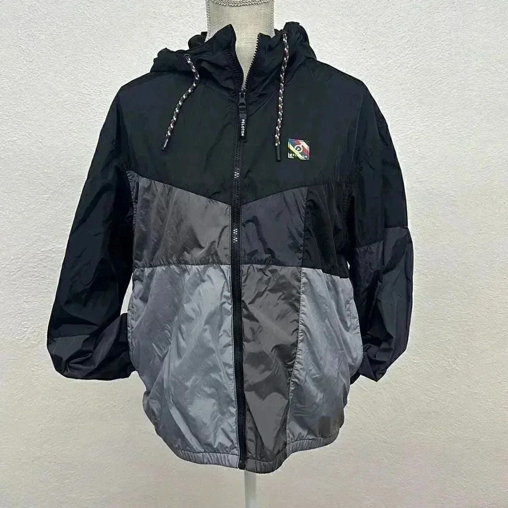 Peloton Full Zip Windbreaker Jacket Unisex Size S